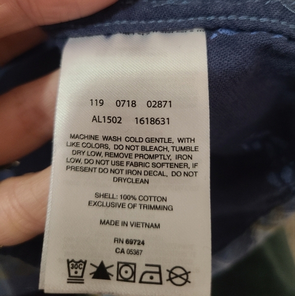 Columbia Plaid Hooded Button Up Shirt - Picture 4 of 5